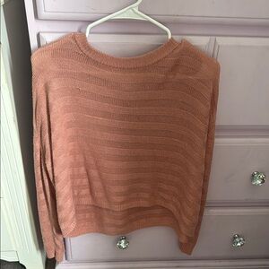 Women's Sweater in Peach